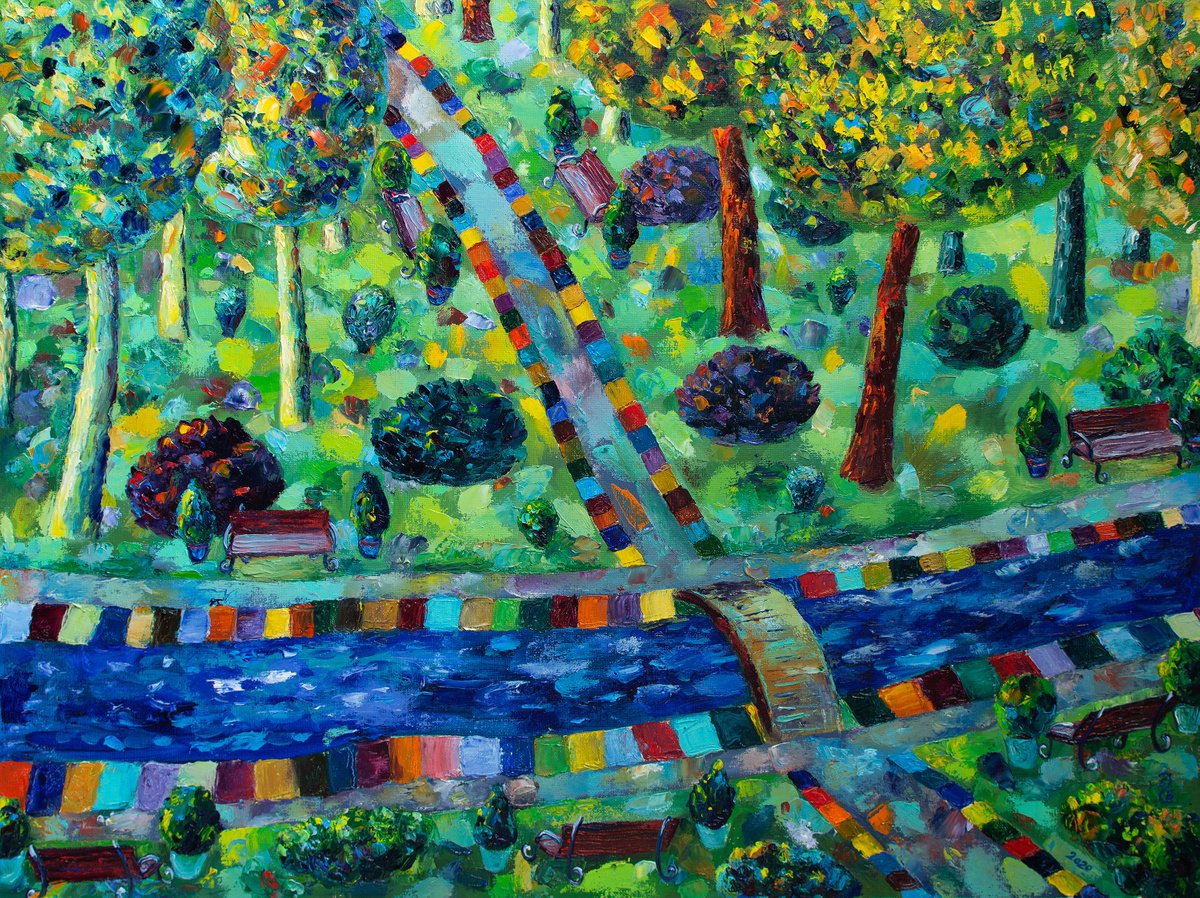 City Garden by Gala Sobol by Gala Sobol