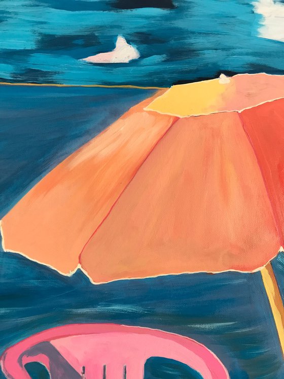 Where summer floats