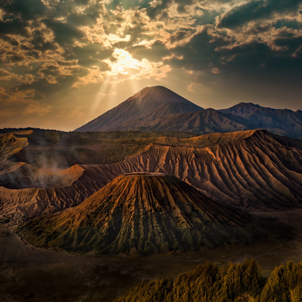 Mount Bromo...Ready to hang, limited edition photograph made in Central Indonesia by Harv Greenberg