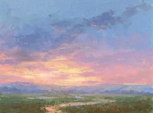 Vivid Horizon Sunset by Tatyana Fogarty