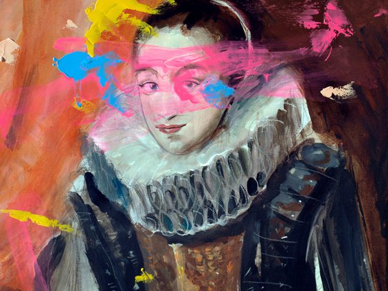 Portrait of a lady (study)