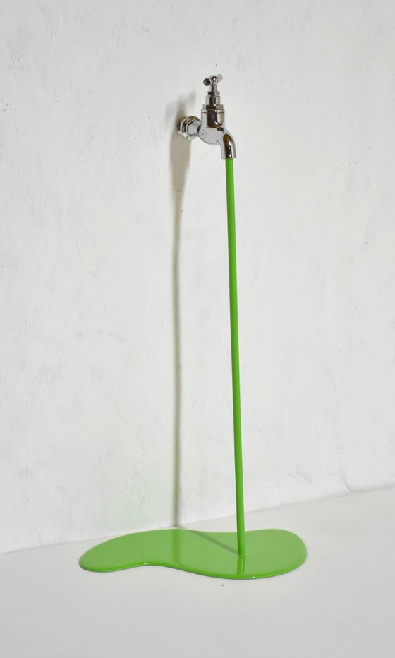 Le liquide vert pomme