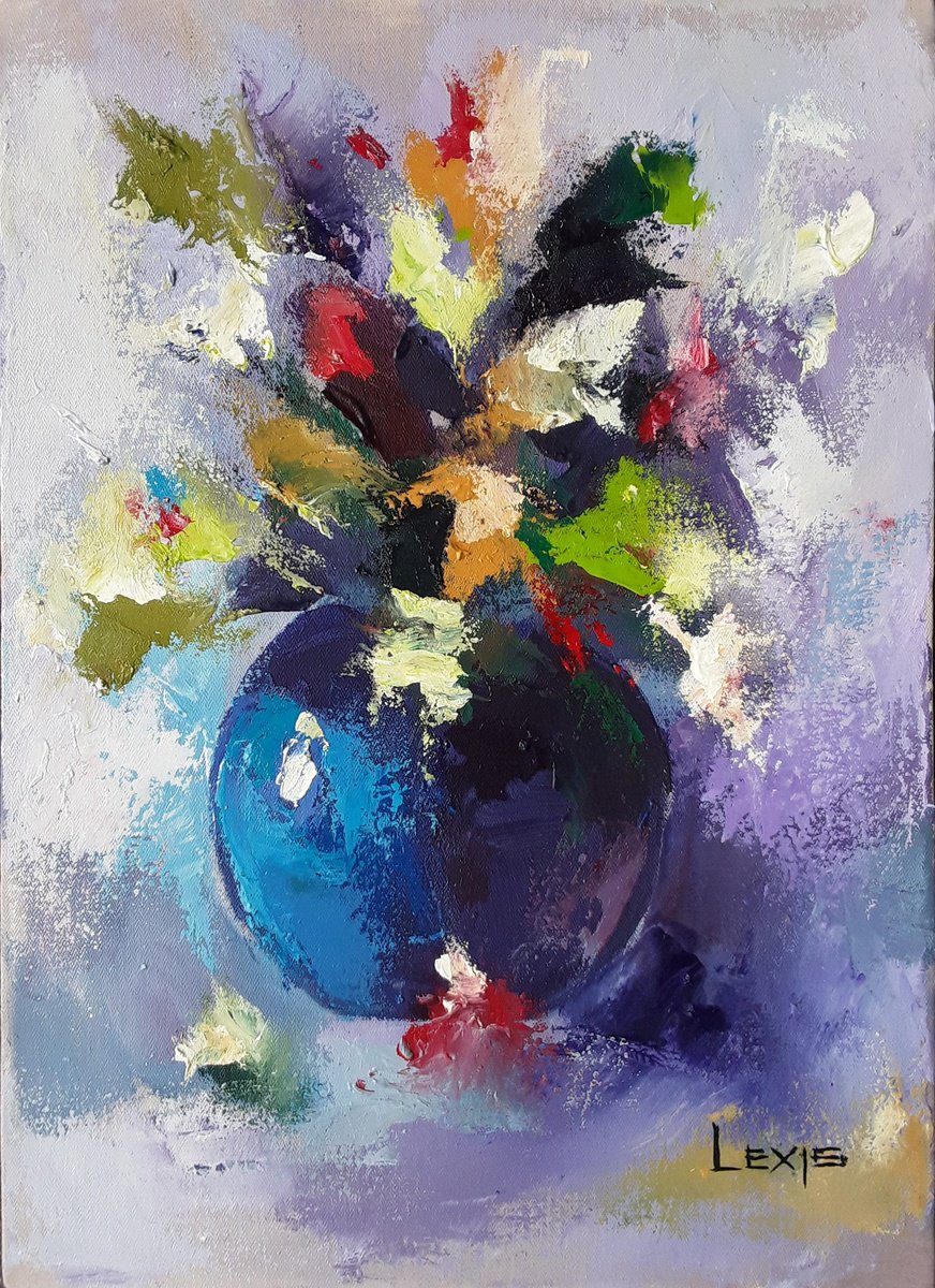 Beautiful Flowers By Alex Mensah, 10 X 14, Artwork For Sale On Artfinder