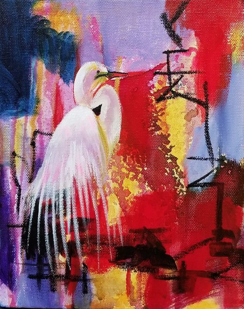 Egret by Niyati Jiwani