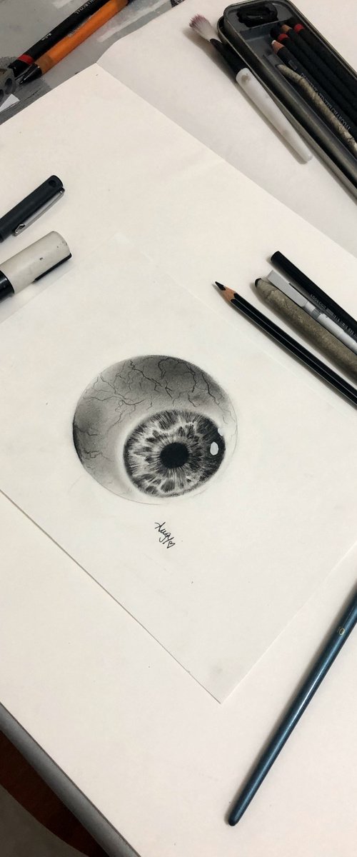 Eyeball. by Angela Cerottino