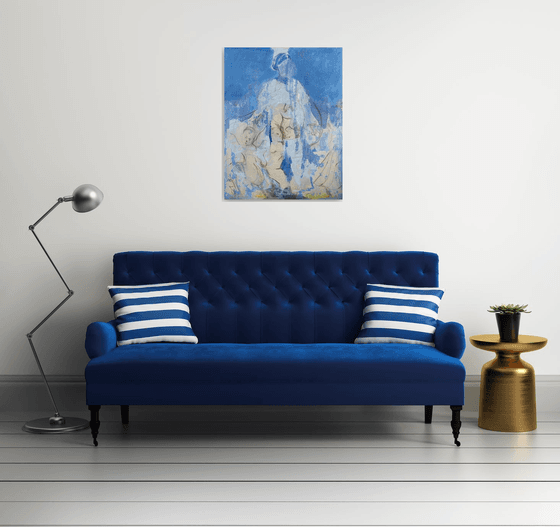 Blue Untitled