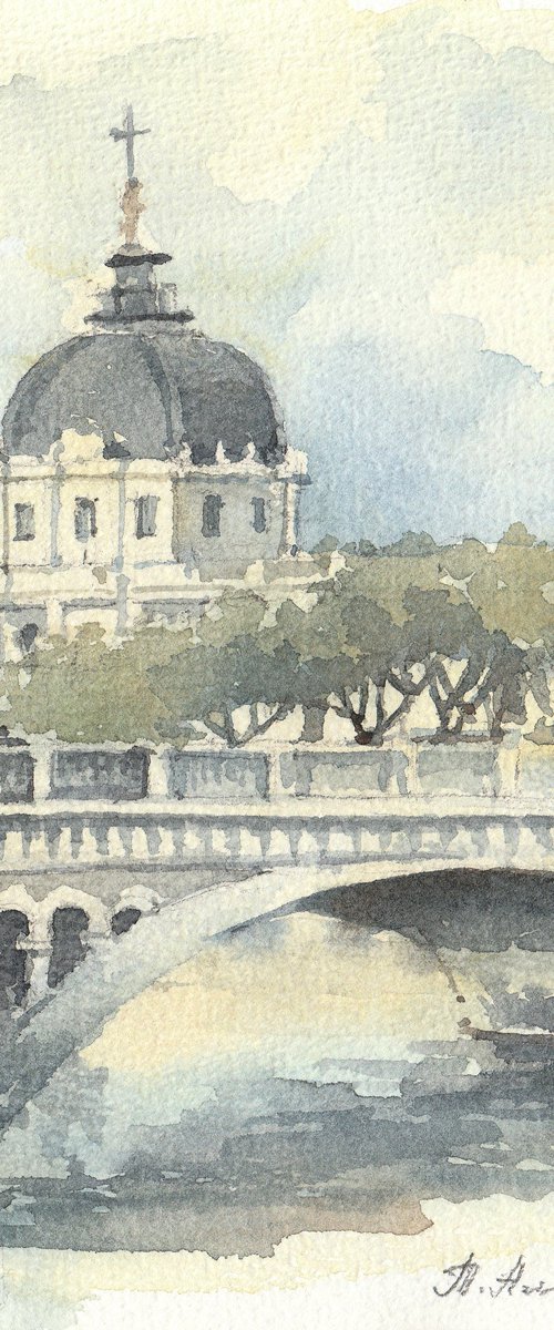 Hôtel-Dieu de Lyon by Tatiana Alekseeva