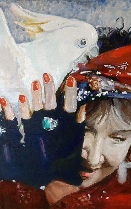 Portrait of a Fortune Teller by Anatolii Varvarov