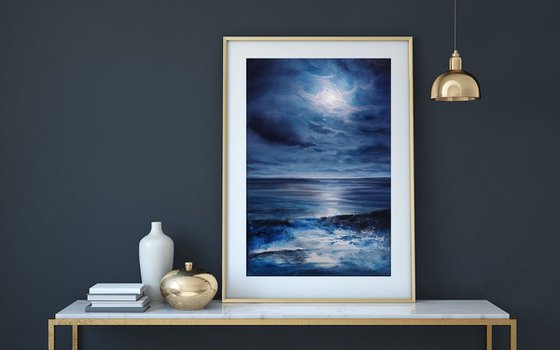 "Moonlit Seascape" Special Price!!!