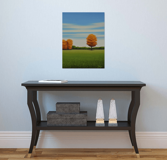 Fall Season - Blue Sky