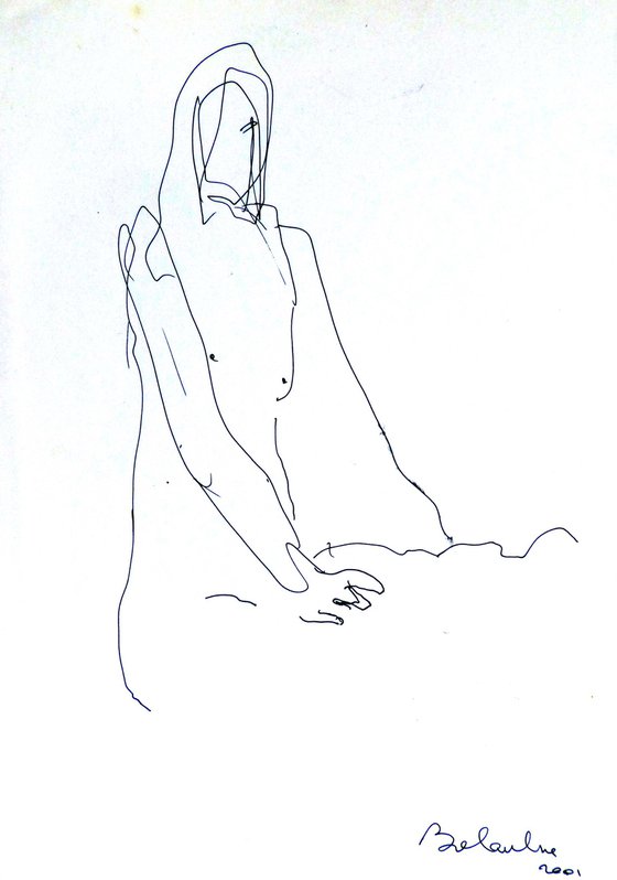 The Nude 2001-5, 21x29 cm