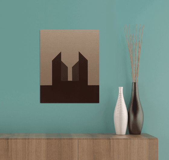 INVICTUS - Modern / Minimal Geometric Painting