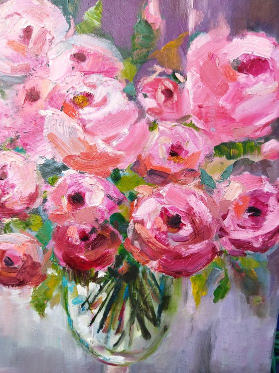 Bouquet of Roses 40X60cm