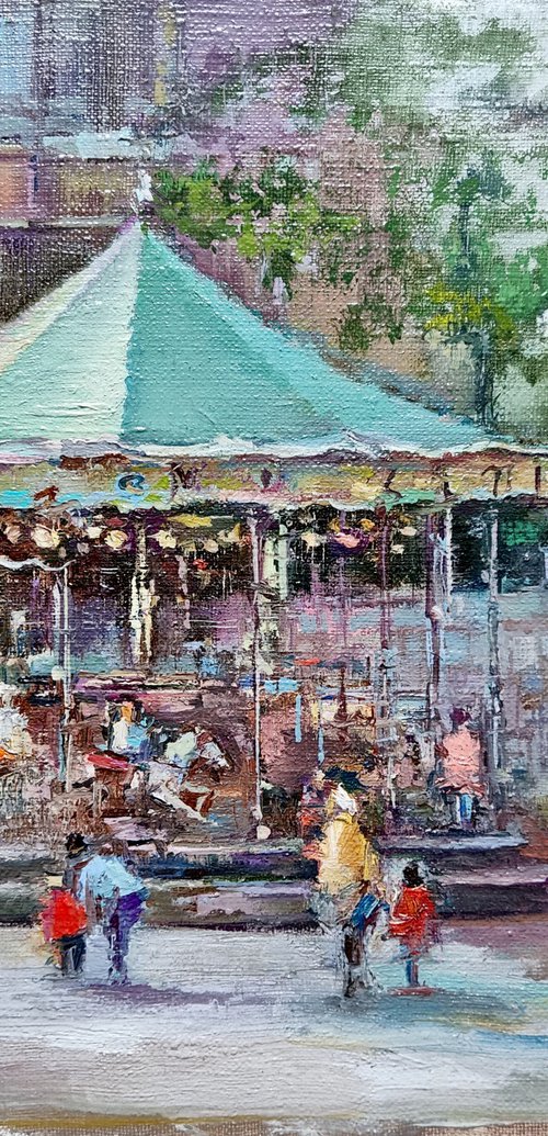 Carrousel de Montmartre by Hennadii Penskyi