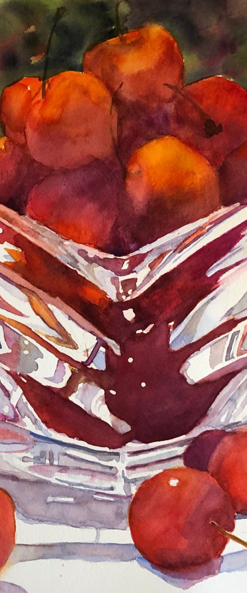 Anne's Cherries by Bronwen Jones