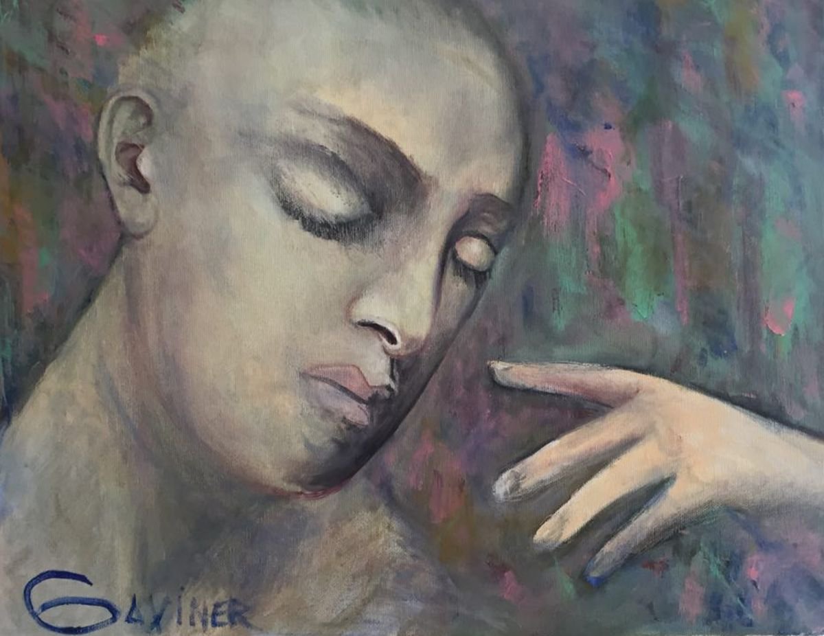 Expressive Oil Painting , Dreams By Leo Baxiner, 20 X 16, Artwork For Sale On Artfinder
