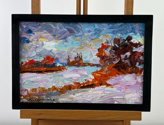 December Over the River