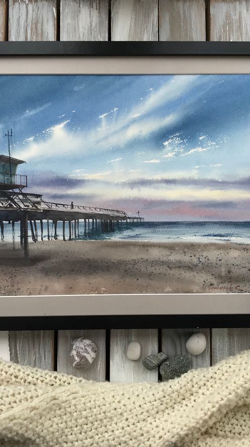 Sunset in California by Eugenia Gorbacheva