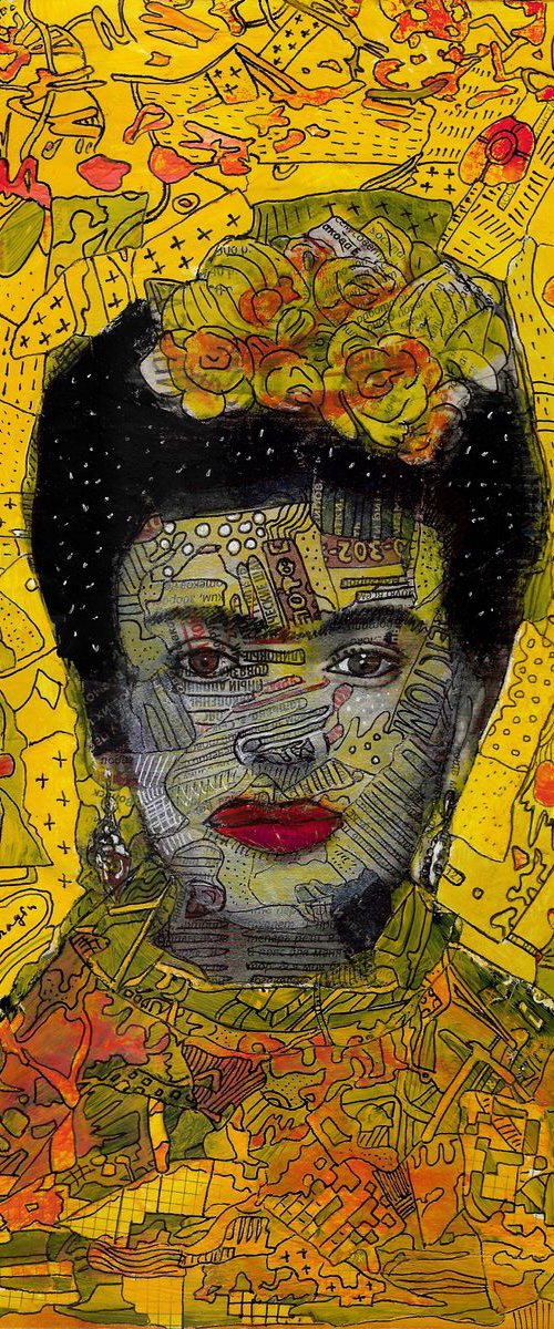 Portrait of Frida # 6 by Pavel Kuragin