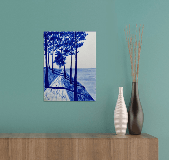 The coastal path
