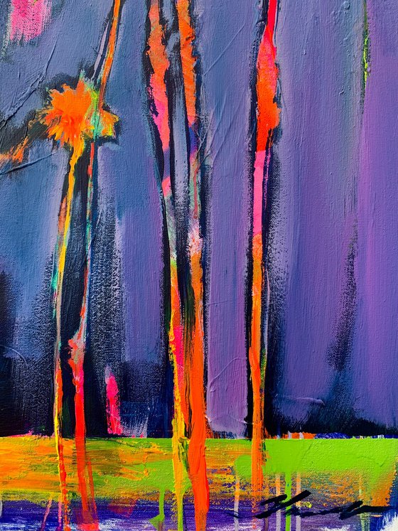 "Orange palms"
