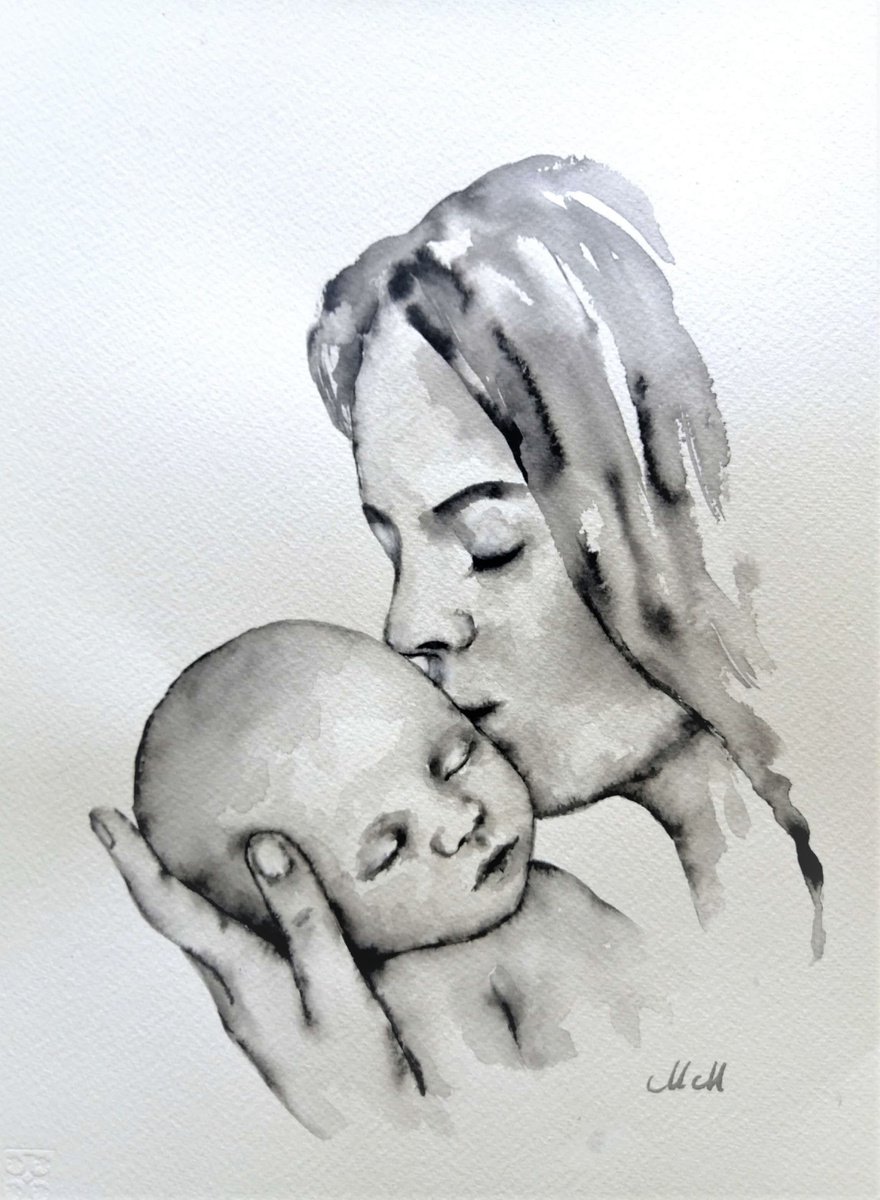 Maternal love X by Mateja Marinko
