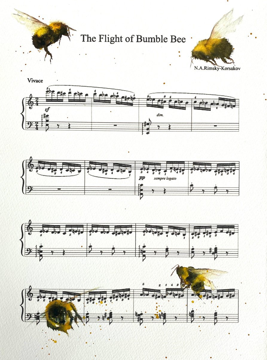 Flight of the Bumble Bee by Teresa Tanner