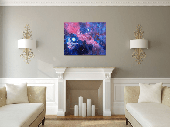 Horsehead Nebula - 100x80 Oil