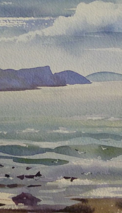 Achill Evening by Maire Flanagan