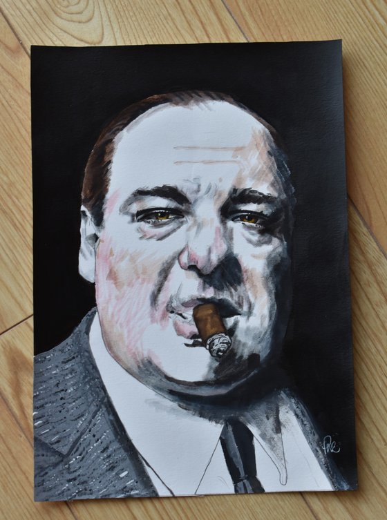 Portrait of Tony Soprano
