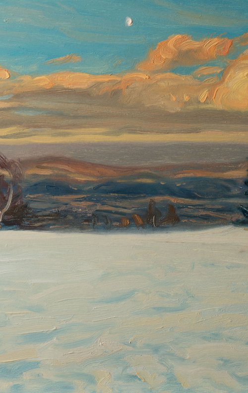 Winter Landscape I by Wojciech Pater