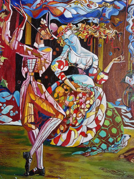 Serenade 60x80cm, oil/canvas