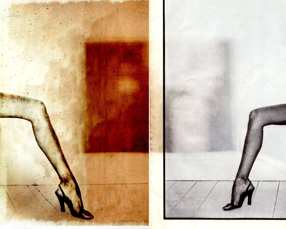 Portrait Photograph By Philippe Berthier, 30 X 24", Vernissage Mondain....., Original Artwork