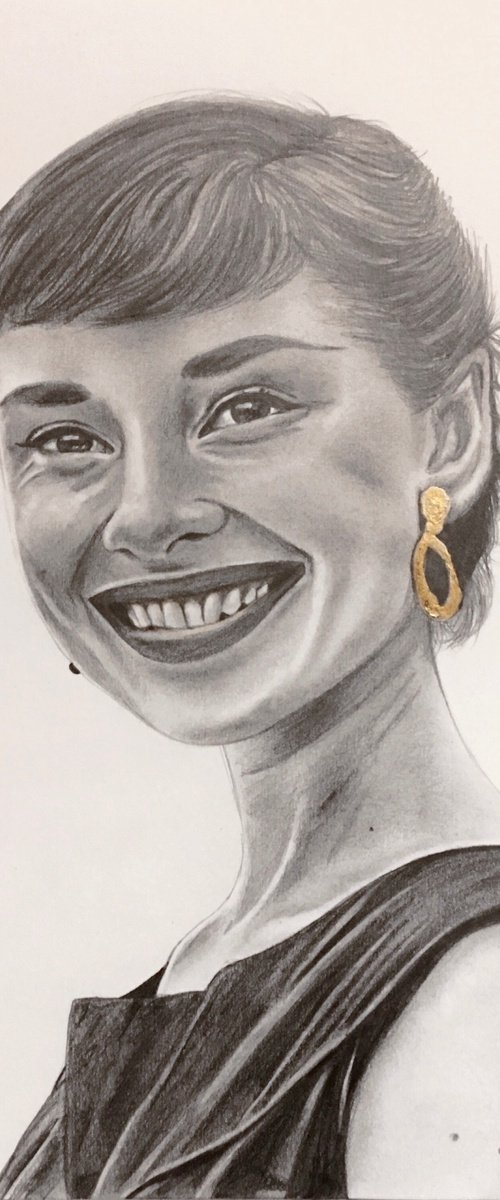 Audrey Hepburn by Amelia Taylor