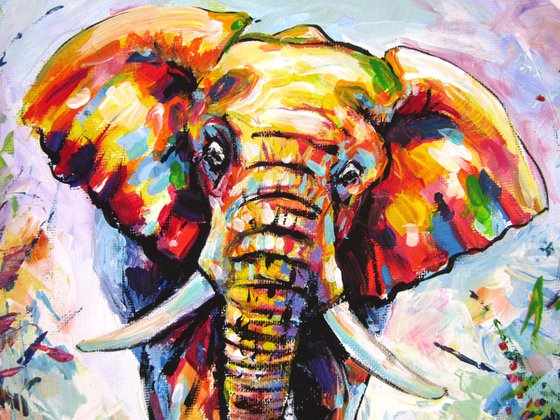 Walking elephant II