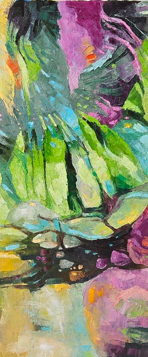 Childhood memories - babbling brook by Simon Tünde