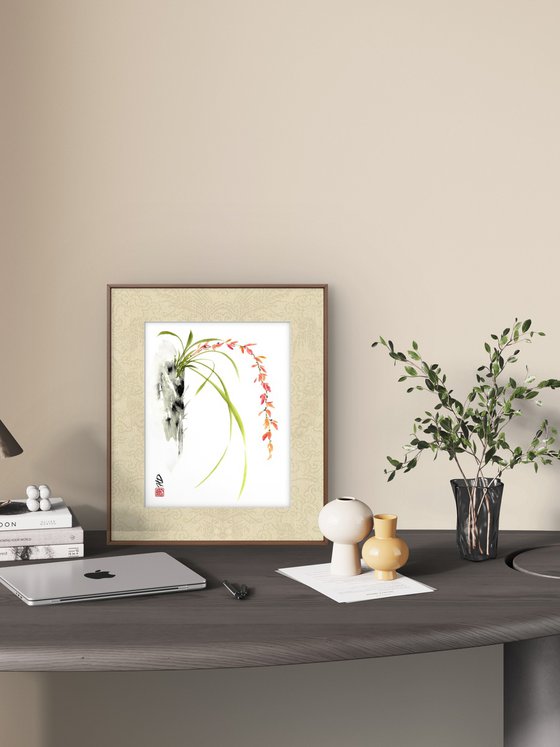 Coral Cascade Orchid