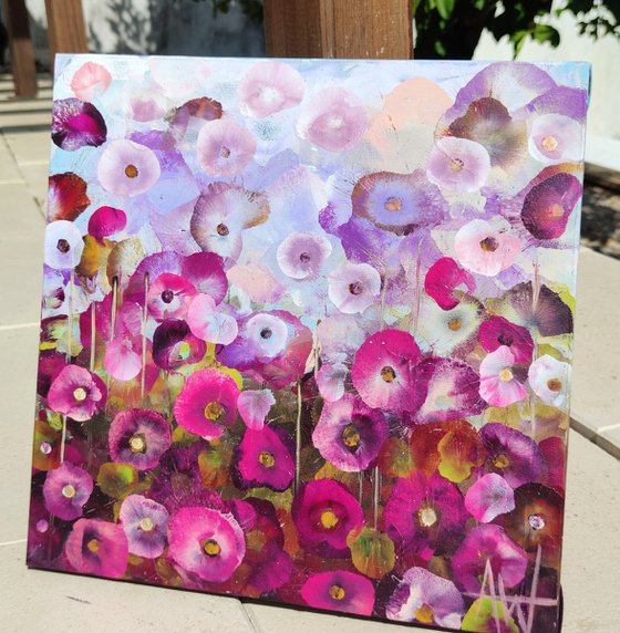 Pink Petal Landscape