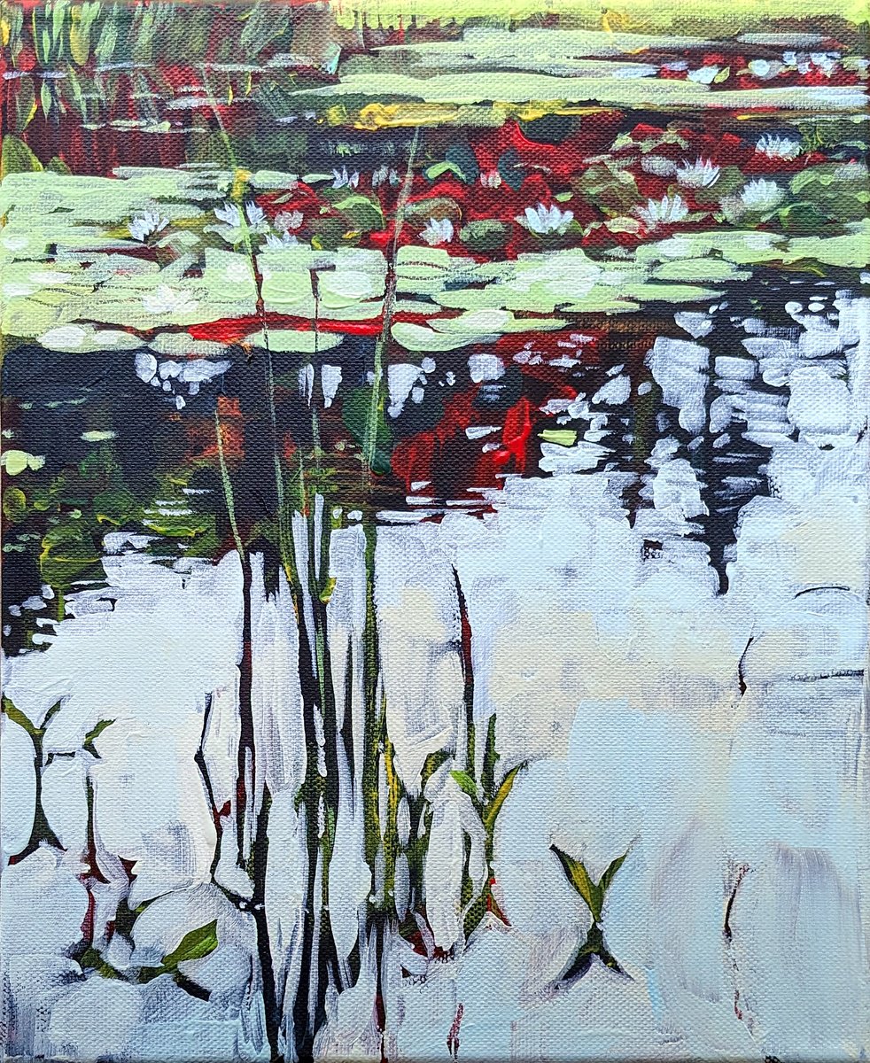 Peaceful pond by Alexander Mikhaylov
