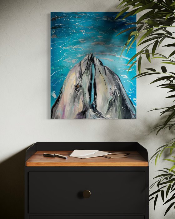 Dolphin love