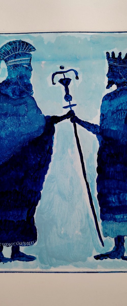King and warrior by Kira K. Sadian