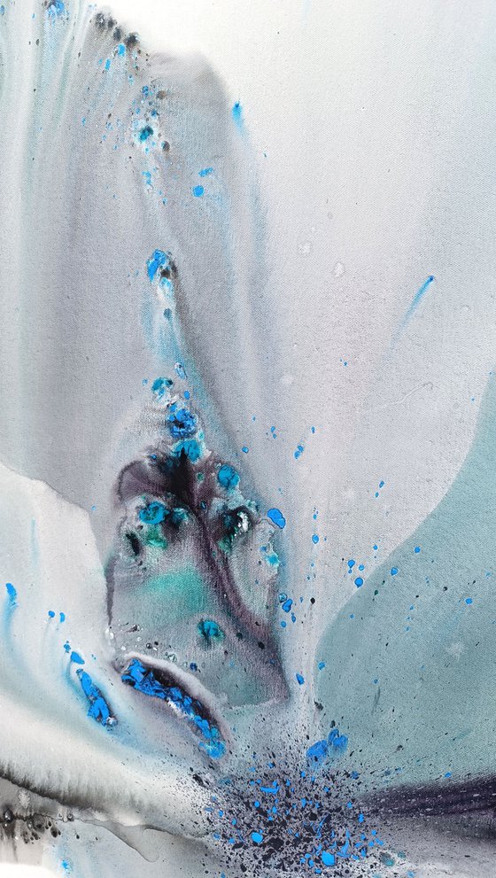 Nature 584 — Abstract Cobalt Bloom