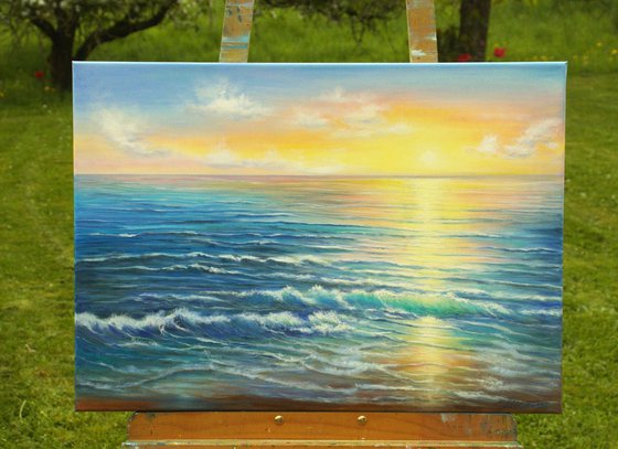 Turquoise wave