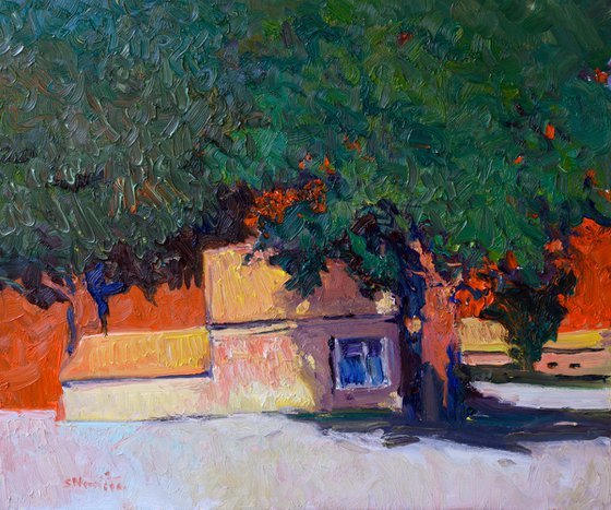 The Little House under Big Trees