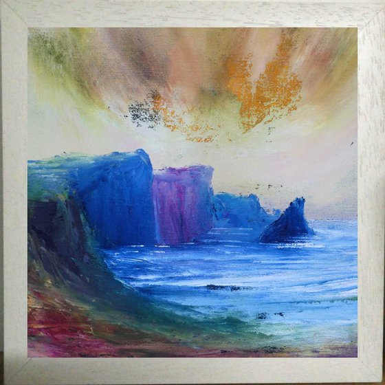 Colourful Seastack