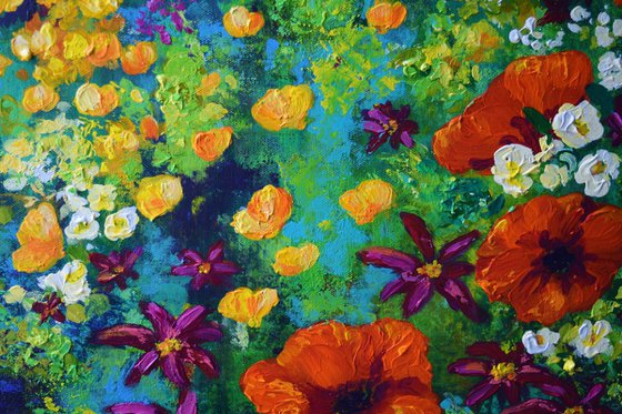 Summer of Love - Floral landscape