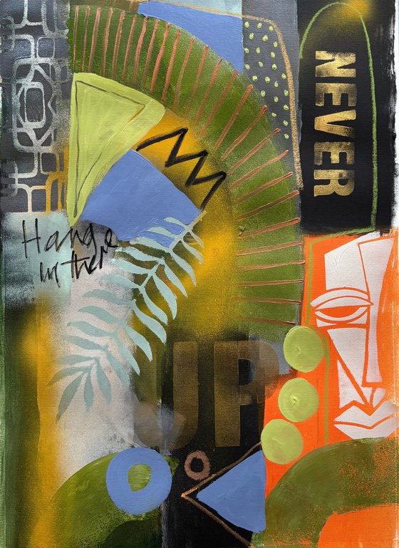 Never Give Up (Diptych)
