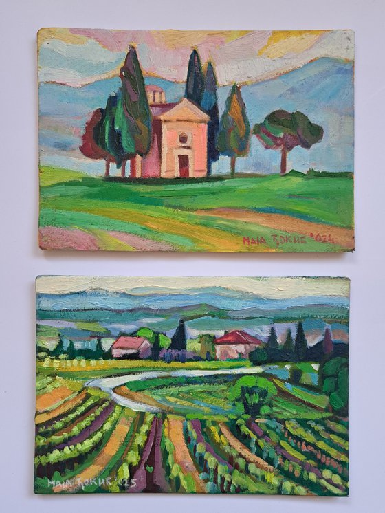 Set of two painting, 33
