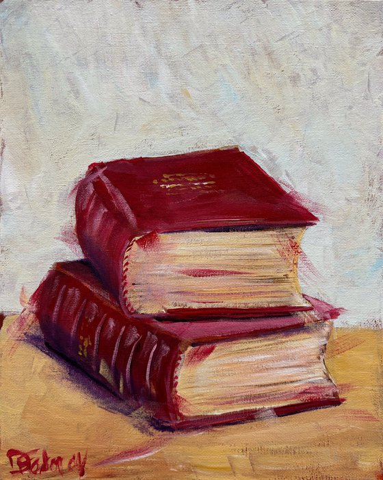 Vintage Books Still Life