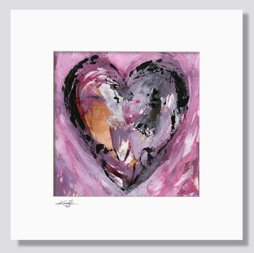Spirit Of The Heart 4 - Mixed Media Painting by Kathy Morton Stanion by Kathy Morton Stanion